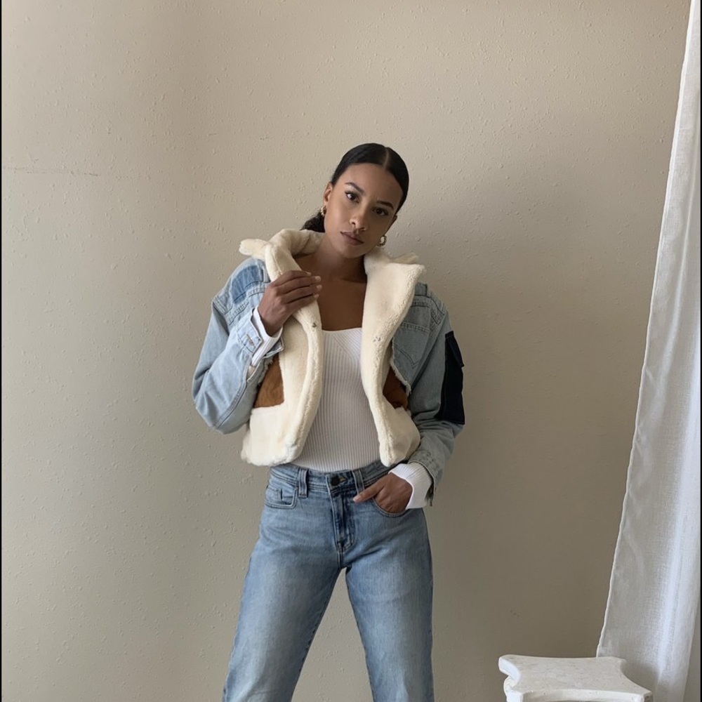 denim jacket - Bida Boutique